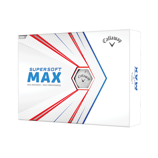 Callaway Supersoft Max Golf Balls White - Max 5 Golf